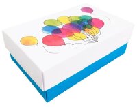 BUNTBOX Geburtstag M Geschenkboxen-Set weiß, 3 St.