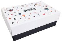 BUNTBOX Geburtstag M Geschenkboxen-Set weiß, 3 St.