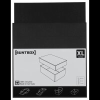 BUNTBOX XL Geschenkboxen 8,6 l schwarz 34,0 x 22,0 x 11,5 cm, 1 St.