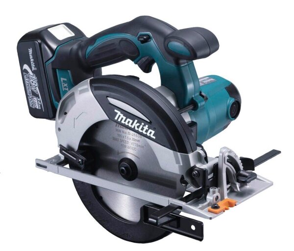 makita DHS630RTJ Akku-Handkreissäge 18,0 V, mit 2 Akkus