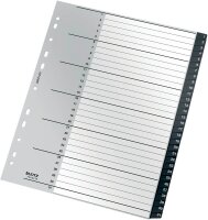 LEITZ Ordnerregister recycle 1218 DIN A4 Vollformat,...
