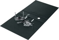 LEITZ recycle 1018 Ordner schwarz Karton 8,0 cm DIN A4, 1 St.