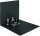 LEITZ recycle 1018 Ordner schwarz Karton 8,0 cm DIN A4, 1 St.