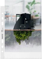 LEITZ Prospekthüllen recycle 4002 DIN A5 transparent genarbt 0,10 mm, 25 St.