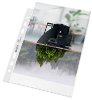 LEITZ Prospekthüllen recycle 4002 DIN A5 transparent genarbt 0,10 mm, 25 St.