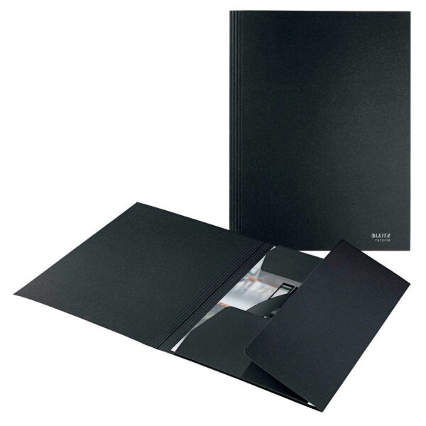 LEITZ Jurismappe recycle 3906 DIN A4 schwarz, 1 St.