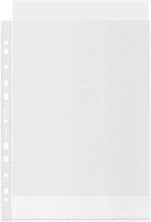 Esselte Prospekthüllen DIN A4 transparent genarbt 0,07 mm, 100 St.