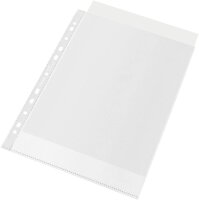 Esselte Prospekthüllen DIN A4 transparent genarbt 0,07 mm, 100 St.