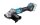 makita GA038GZ Akku-Winkelschleifer 40,0 V max., ohne Akku