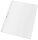 LEITZ Prospekthüllen recycle 4021 Maxi DIN A4 transparent genarbt 0,10 mm, 25 St.
