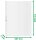 LEITZ Prospekthüllen recycle 4021 Maxi DIN A4 transparent genarbt 0,10 mm, 25 St.