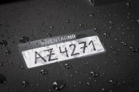 AVERY Zweckform Inventaretiketten 6905 schwarz 50,0 x 20,0 mm, 10 Blatt