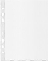 Esselte Prospekthüllen DIN A5 transparent genarbt 0,07 mm, 100 St.