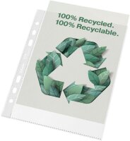 Esselte Prospekthüllen DIN A5 transparent genarbt 0,07 mm, 100 St.