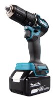 makita DHP487RAJ Akku-Schlagbohrschrauber 18,0 V, mit 2 Akkus