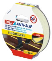 tesa Anti-Rutsch-Band Fluoreszent natur 25,0 mm x 5,0 m