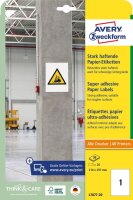 AVERY Zweckform Power-Etiketten L7877-20 weiß 210,0...