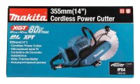 makita CE001GZ Akku-Trennschleifmaschine 2x 40,0 V, ohne Akku