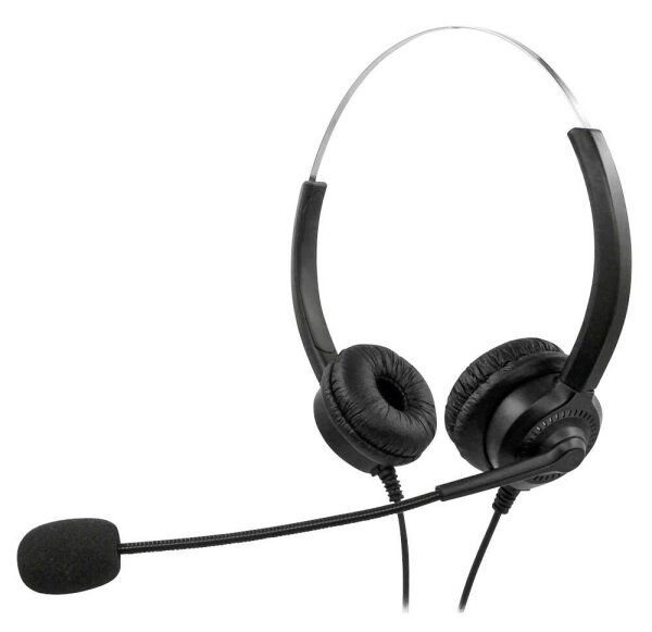 MediaRange MROS304 USB-Headset schwarz,silber