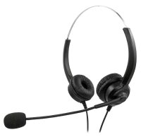MediaRange MROS304 USB-Headset schwarz,silber