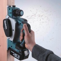 makita DKP180RTJ Akku-Hobel 18,0 V, mit 2 Akkus