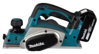 makita DKP180RTJ Akku-Hobel 18,0 V, mit 2 Akkus