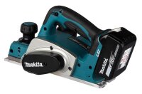 makita DKP180RTJ Akku-Hobel 18,0 V, mit 2 Akkus