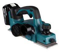 makita DKP180RTJ Akku-Hobel 18,0 V, mit 2 Akkus