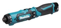 makita DF012DSE Akku-Bohrschrauber 7,2 V, mit 2 Akkus