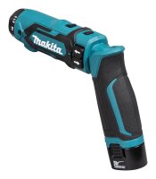 makita DF012DSE Akku-Bohrschrauber 7,2 V, mit 2 Akkus
