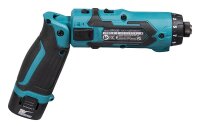 makita DF012DSE Akku-Bohrschrauber 7,2 V, mit 2 Akkus