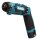 makita DF012DSE Akku-Bohrschrauber 7,2 V, mit 2 Akkus
