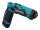 makita DF012DSE Akku-Bohrschrauber 7,2 V, mit 2 Akkus