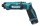 makita DF012DSE Akku-Bohrschrauber 7,2 V, mit 2 Akkus