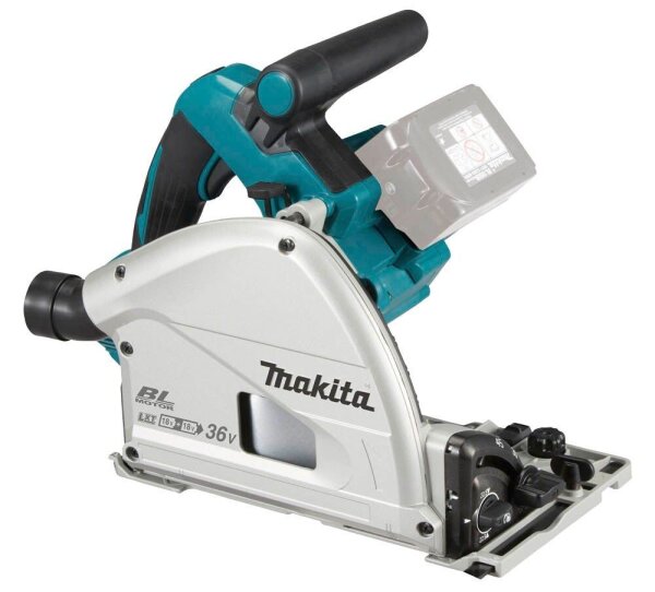 makita DSP600ZJ Akku-Tauchsäge 2x 18,0 V, ohne Akku
