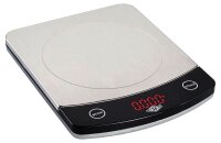 WEDO Küchenwaage PROFI-STEEL silber für max....