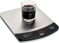 WEDO Küchenwaage PROFI-STEEL silber für max. 10,0 kg