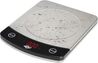 WEDO Küchenwaage PROFI-STEEL silber für max. 10,0 kg