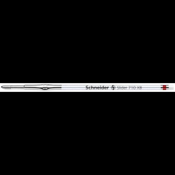Schneider Slider 710 XB Kugelschreiberminen XB rot, 10 St.