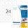 HERMA Sicherheitsetiketten 4234 weiß 40,0 x 40,0 mm, 25 Blatt