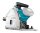 makita DSP601ZJU Akku-Tauchsäge 2x 18,0 V, ohne Akku
