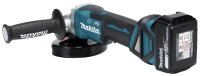 makita DGA517RTJ Akku-Winkelschleifer 18,0 V, mit 2 Akkus