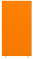 PAPERFLOW Trennwand easyScreen, orange 94,0 x 173,2 cm, 1...