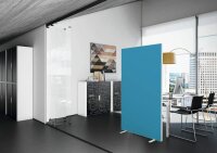 PAPERFLOW Trennwand easyScreen, blau 94,0 x 173,2 cm, 1 St.