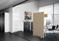 PAPERFLOW Trennwand easyScreen, sand 94,0 x 173,2 cm, 1 St.