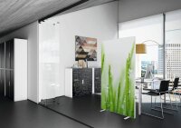 PAPERFLOW Trennwand easyScreen ES97014, Gräser bunt 94,0 x 173,2 cm, 1 St.