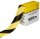 Absperrband gelb, schwarz 80,0 mm x 500,0 m