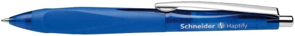 Schneider Kugelschreiber Haptify blau, Schreibfarbe: blau, 1 St.