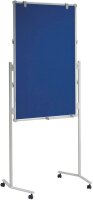 AKTION: MAUL mobiles Whiteboard MAULpro 75,0 x 120,0 cm blau#!#weiß Textil/Whiteboard + GRATIS Moderations-Starter-Set, bestehend aus je 120 Moderationskarten Ø 9,5 cm, Ø 13,5 cm, 9,5 x 20,0 cm, 200 Signal-Nadeln