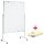 AKTION: MAUL mobiles Whiteboard MAULpro 120,0 x 150,0 cm blau#!#weiß Textil/Whiteboard + GRATIS Moderations-Starter-Set, bestehend aus je 120 Moderationskarten Ø 9,5 cm, Ø 13,5 cm, 9,5 x 20,0 cm, 200 Signal-Nadeln